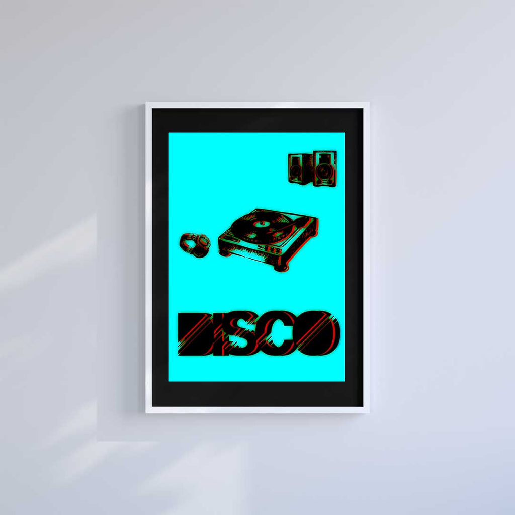 Disco Dex- Wall Art Print. Limited-Edition design by Famous Rebel, image size:1024x1024