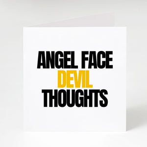 Angel Face-Notecard Famous Rebel