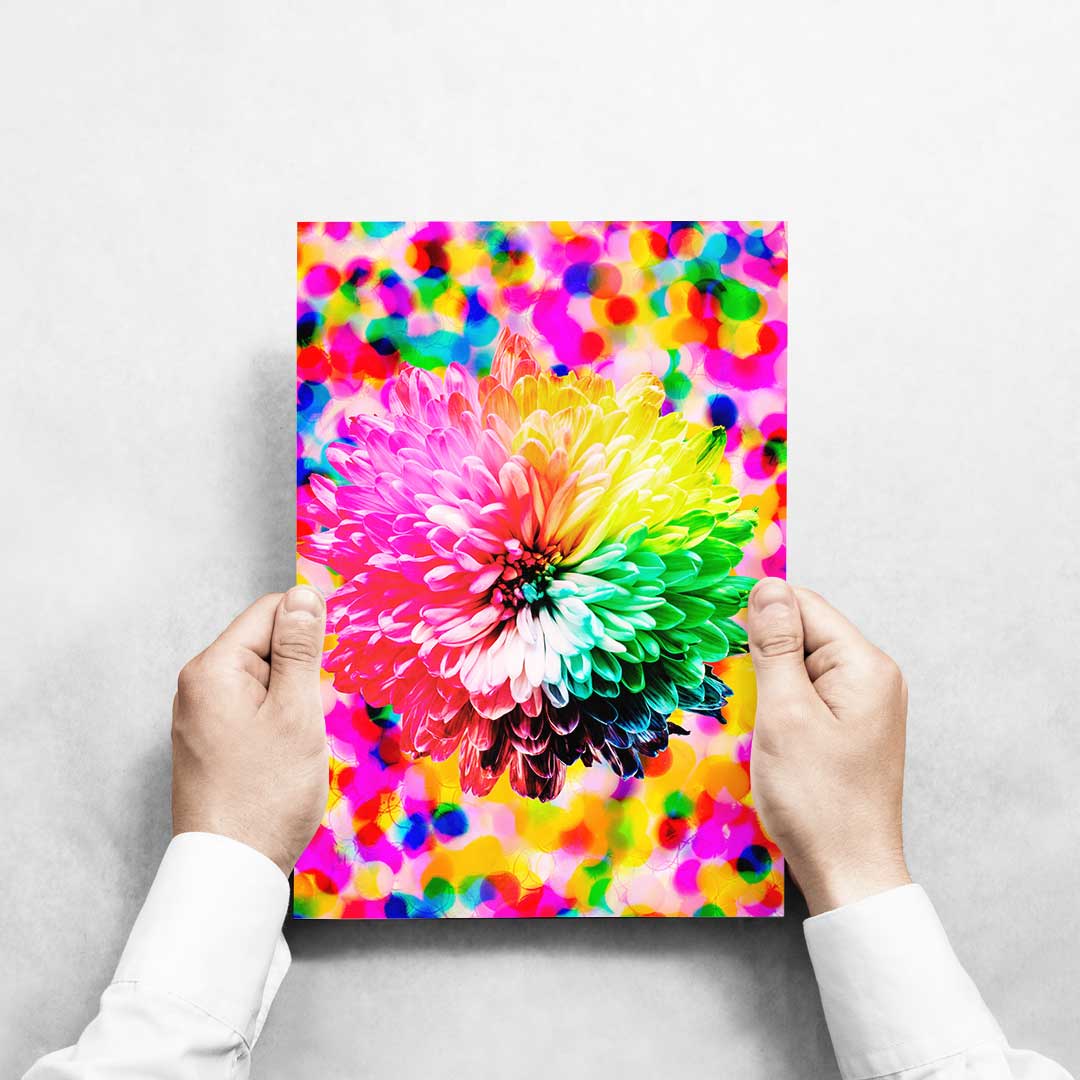-Autumn Flowers - Wall Art Print-Famous Rebel
