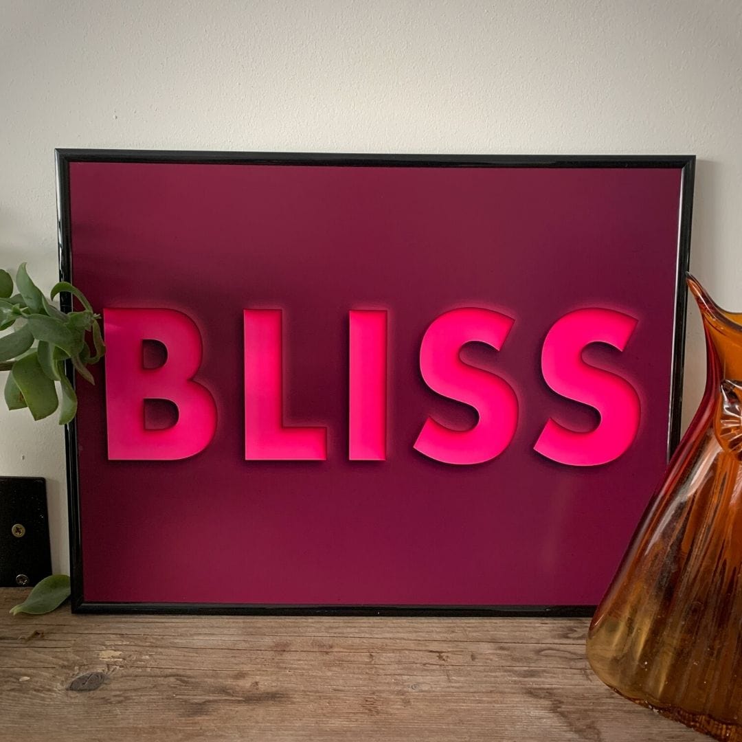 -Bliss-Classy Cut Out Words-Famous Rebel