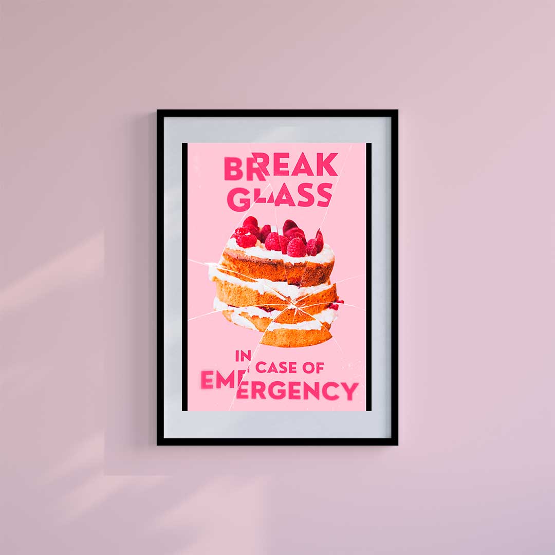 -Break For Cake - Wall Art Print-Famous Rebel