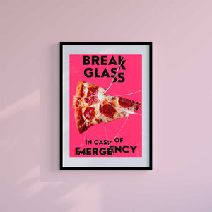 -Break For Pizza - Wall Art Print-Famous Rebel
