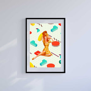 Large (A2) 16.5" x 23.4" inc Mount-White-Candy - Wall Art Print-Famous Rebel
