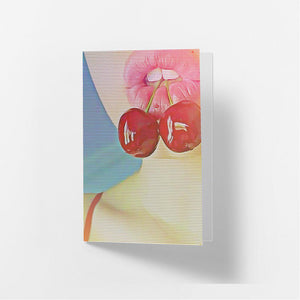 Cherry On Top - Greetings Card Famous Rebel