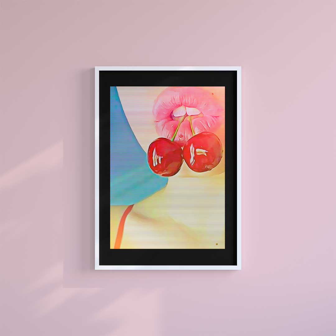 -Cherry On Top - Wall Art Print-Famous Rebel