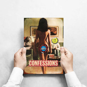 -Confessions - Wall Art Print-Famous Rebel