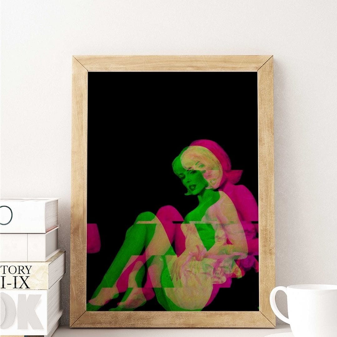 -Dark Looks - Wall Art Print-Famous Rebel