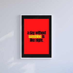 -Day and Night- Wall Art Print-Famous Rebel