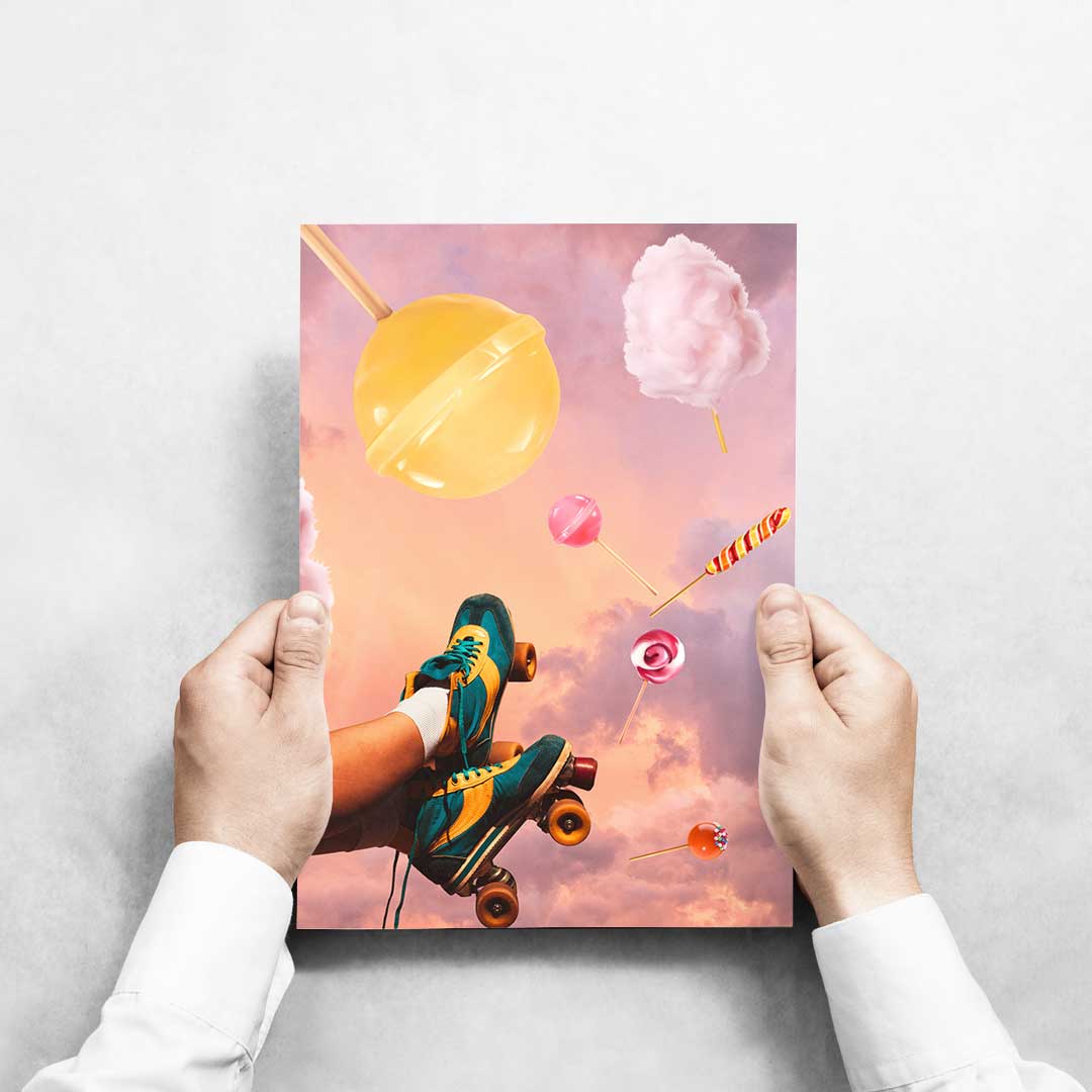 -Daydreaming - Wall Art Print-Famous Rebel