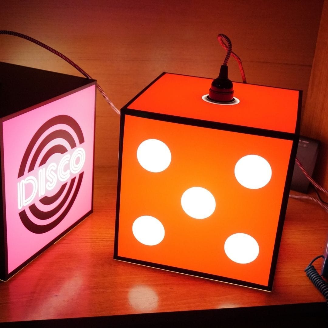 Dice Light Cube Famous Rebel