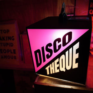 Discotheque Light Cube Famous Rebel
