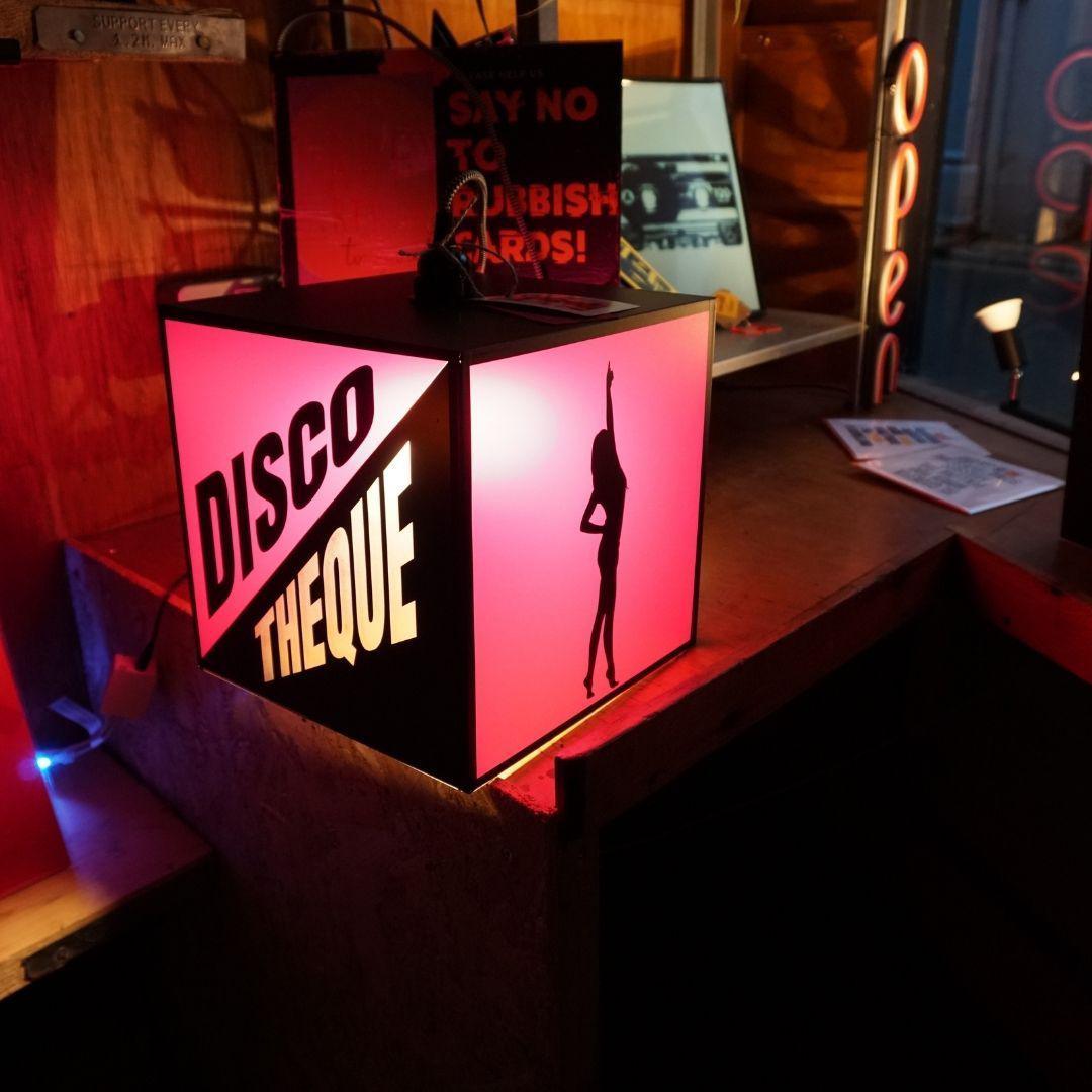 Discotheque Light Cube Famous Rebel