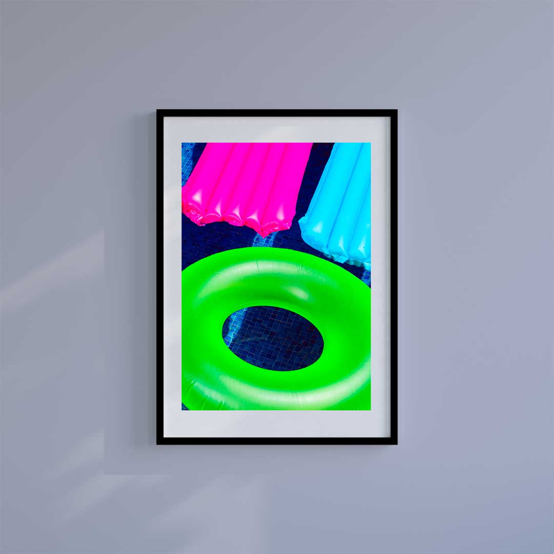 -Down By The Pool - Wall Art Print-Famous Rebel