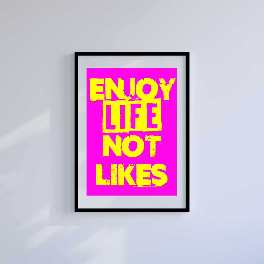 -Enjoy Life- Wall Art Print-Famous Rebel