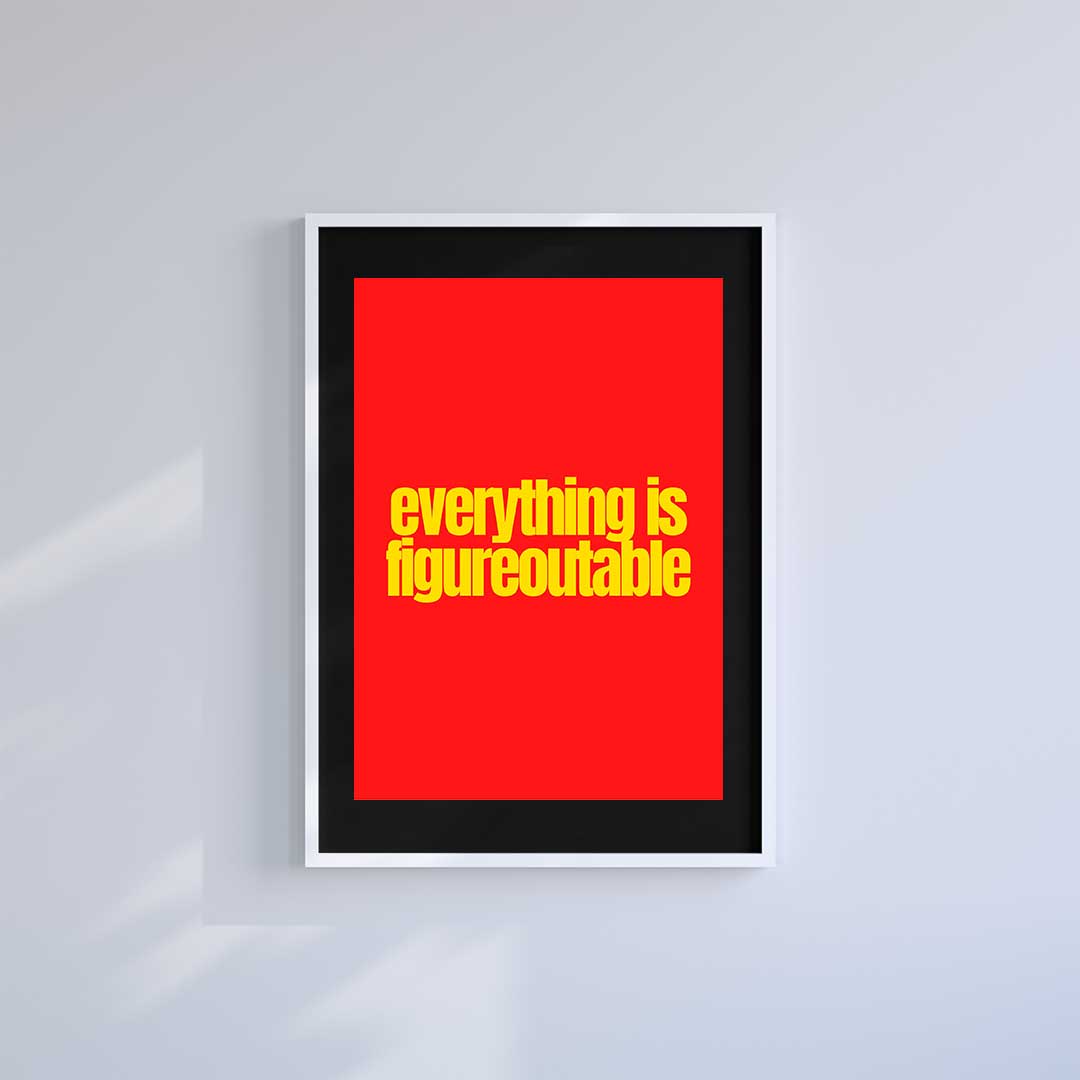 -Figureoutable- Wall Art Print-Famous Rebel