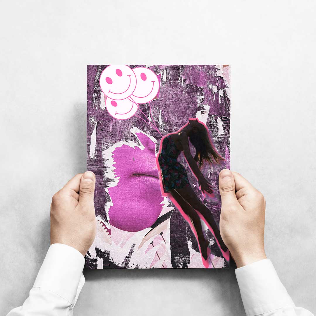 -Follow Your Heart - Wall Art Print-Famous Rebel