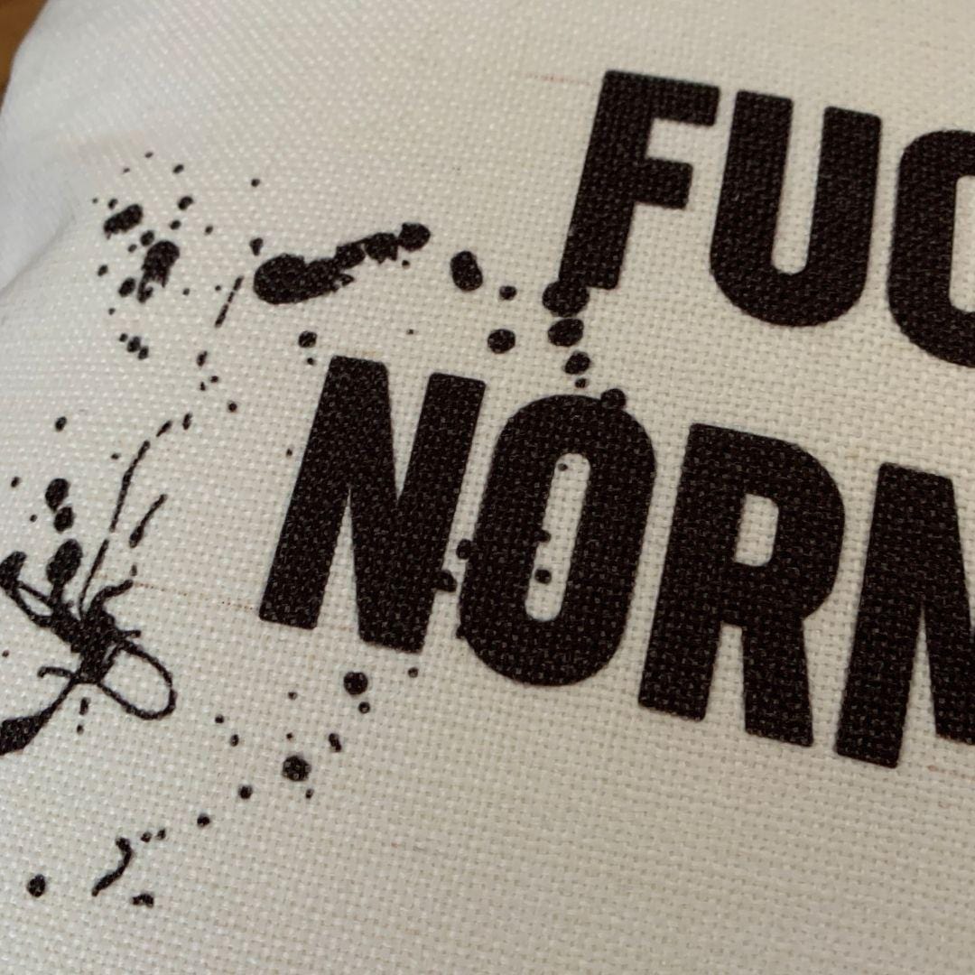 Funky Cushion - Fuck Normal-Famous Rebel