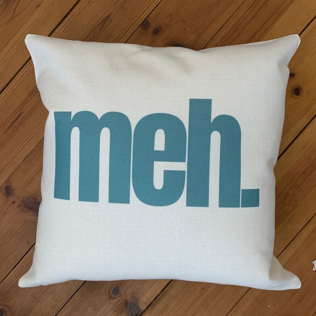 Funky Cushion - Meh-Famous Rebel