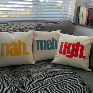 Funky Cushion - Ugh-Famous Rebel