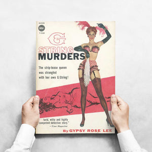 -G-String - Wall Art Print-Famous Rebel
