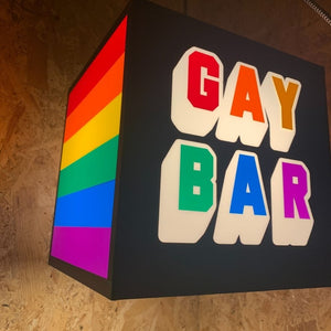Gay Bar Light Cube-Light Cube-Famous Rebel