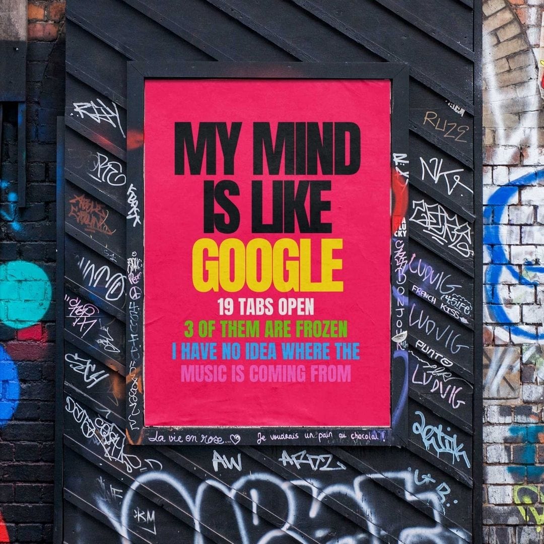 -Google MInd- Wall Art Print-Famous Rebel