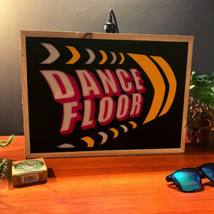 1980s Dance Floor - Lightbox