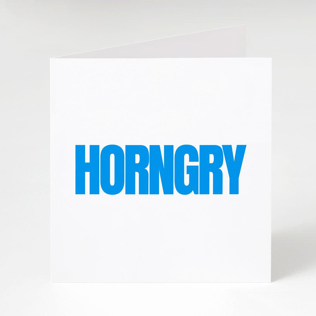 Horngry-Notecard Famous Rebel