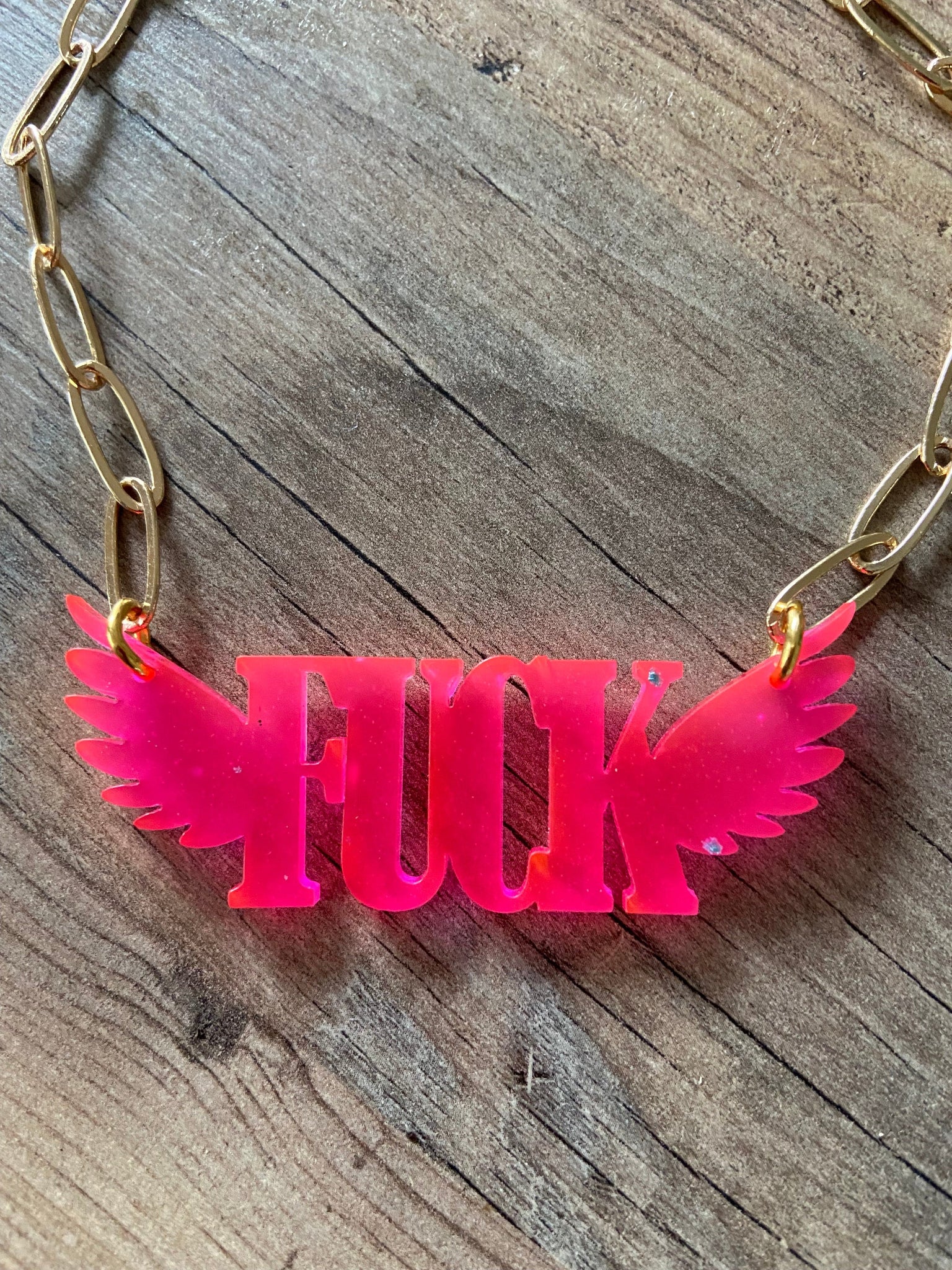House of Leopards-Fuck Necklace-Famous Rebel