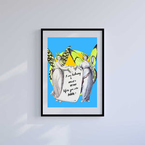 -I was listening before you were born! - Wall Art Print-Famous Rebel
