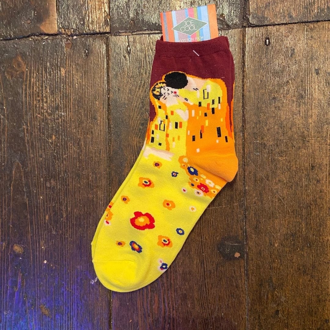 Klimt The Kiss Yellow Socks-Joe Cool