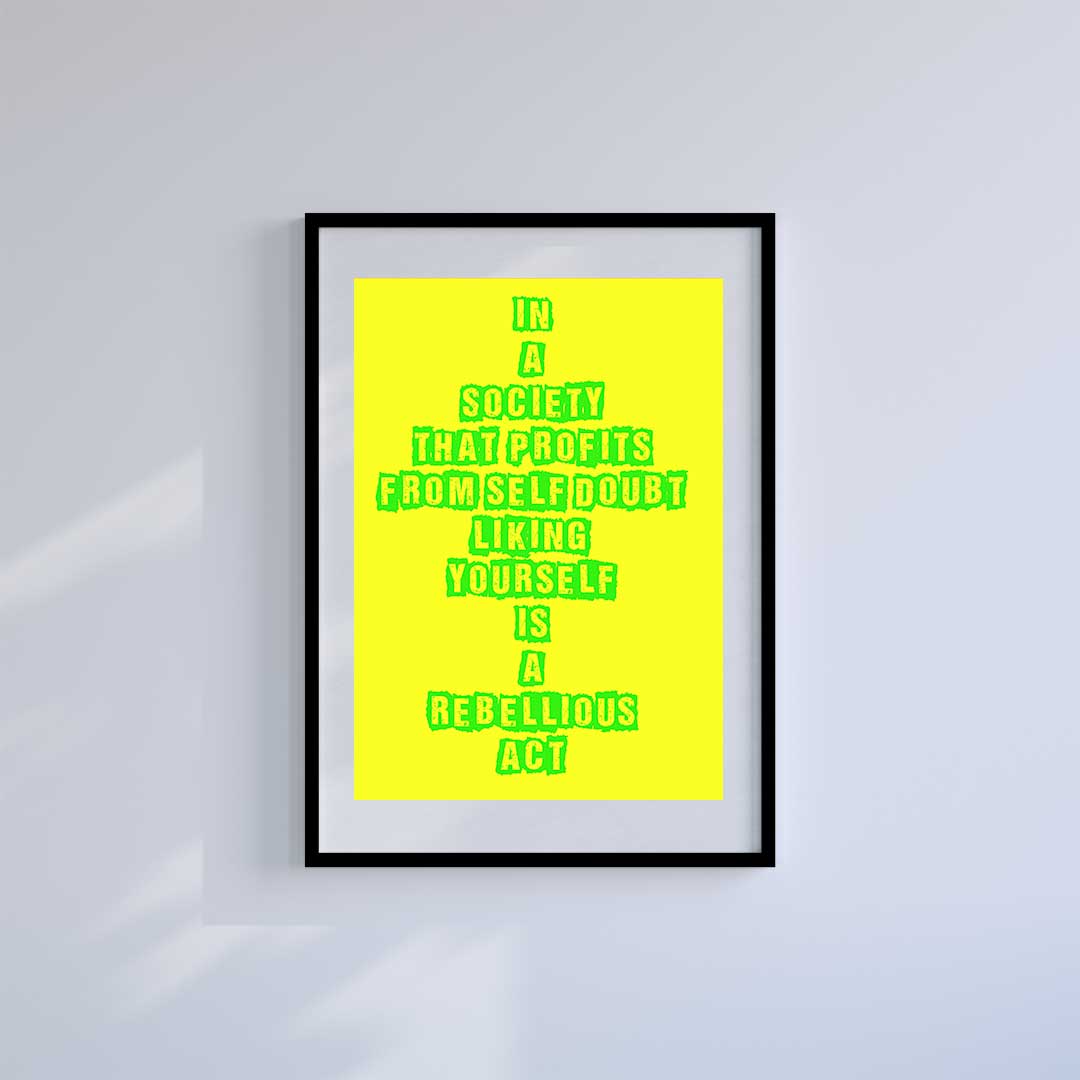 -Like Yourself - Wall Art Print-Famous Rebel