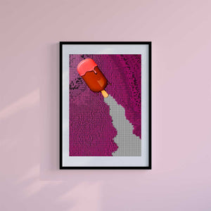 -Lolly Pins - Wall Art Print-Famous Rebel