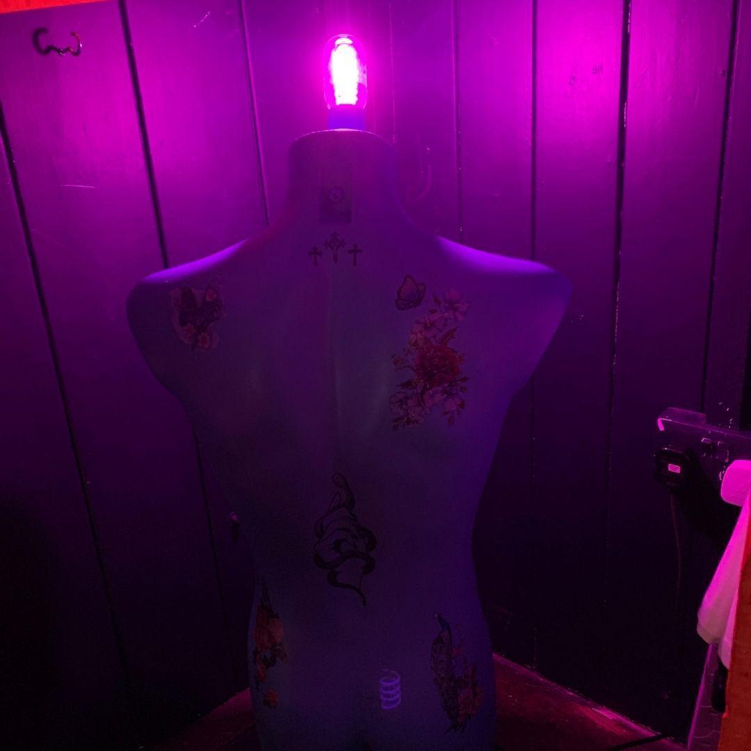 Mannequin Art Light - Sasha - Blue-Lighting-Famous Rebel
