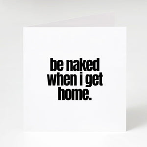 Nakedness-Notecard Famous Rebel