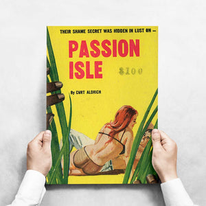 -Passion Island - Wall Art Print-Famous Rebel