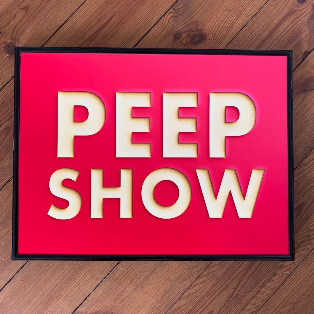 -Peepshow-Classy Cut Out Words-Famous Rebel
