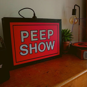 Peepshow - Lightbox Famous Rebel