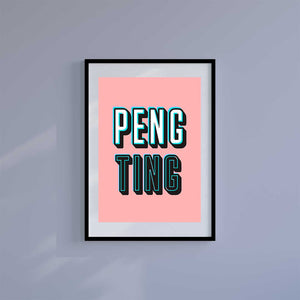 Small 10"x8" inc Mount-White-Peng Ting - Wall Art Print-Famous Rebel