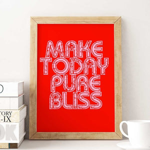 -Pure Bliss - Wall Art Print-Famous Rebel