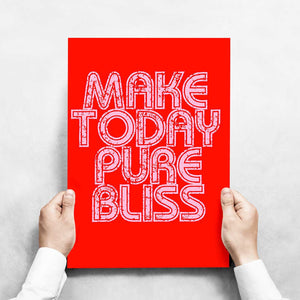 -Pure Bliss - Wall Art Print-Famous Rebel