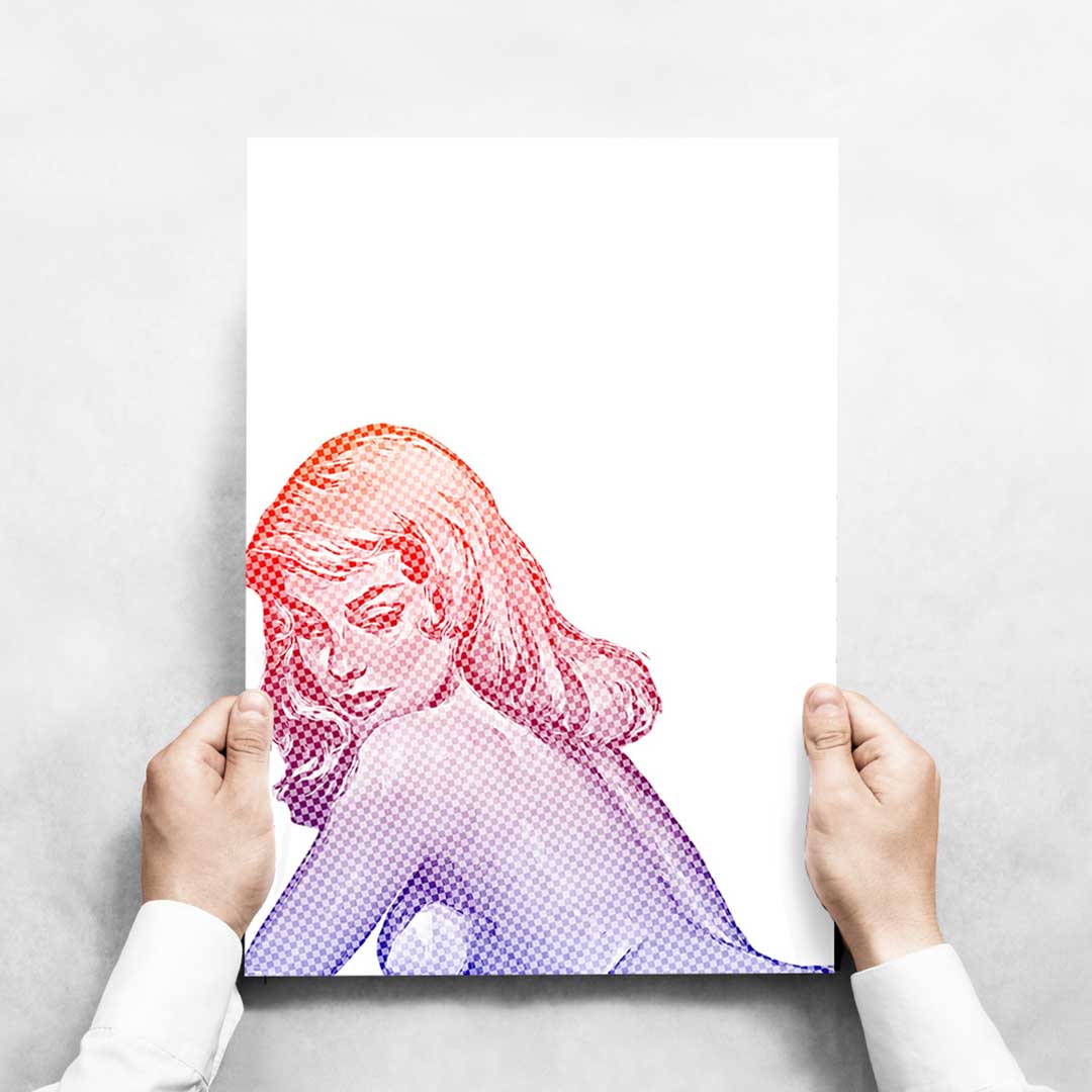 -Purple Lotion - Wall Art Print-Famous Rebel