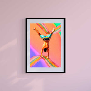 -Rainbow Flips - Wall Art Print-Famous Rebel