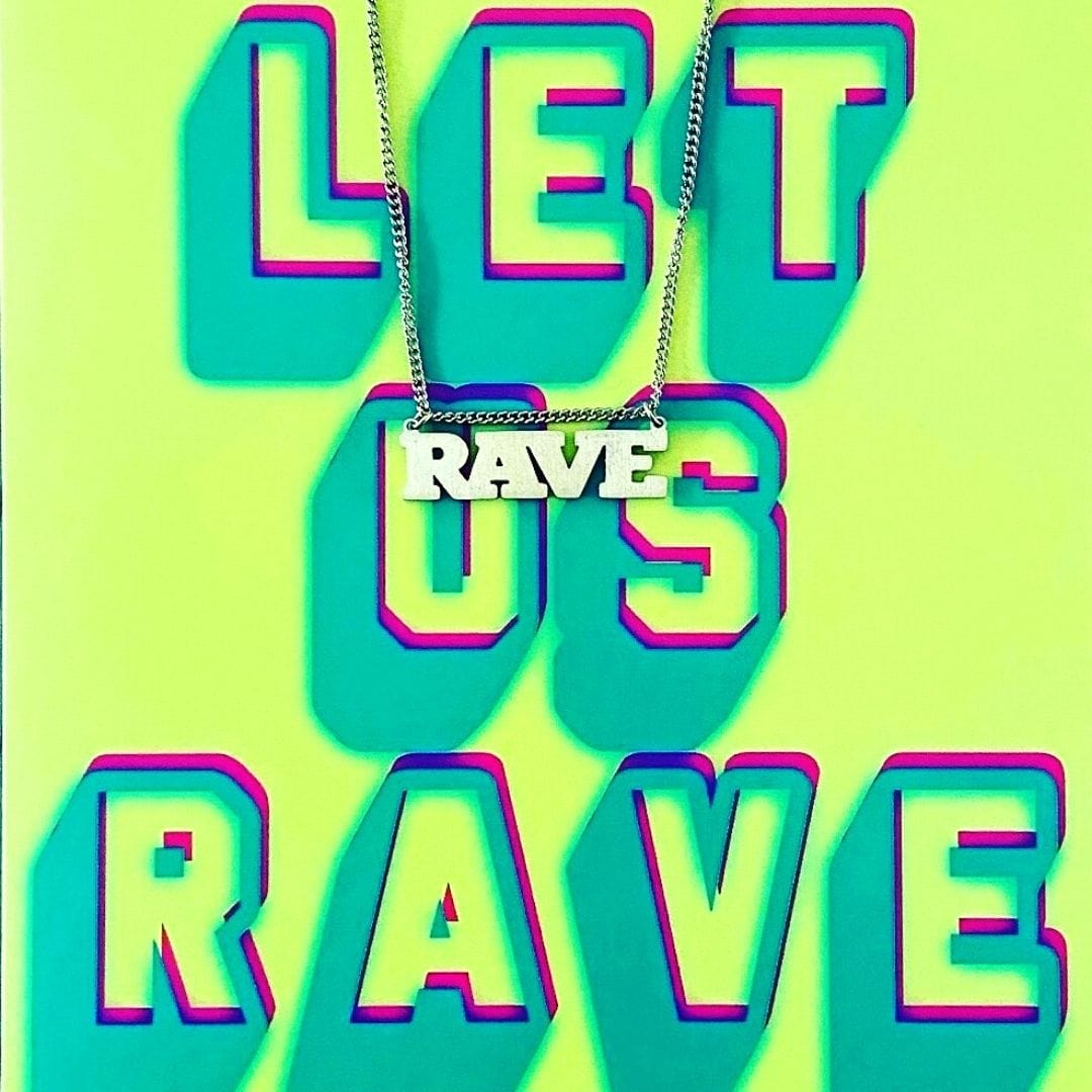 Rave -Necklace. Funky Jewellery at Famous Rebel