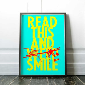 -Read This - Wall Art Print-Famous Rebel