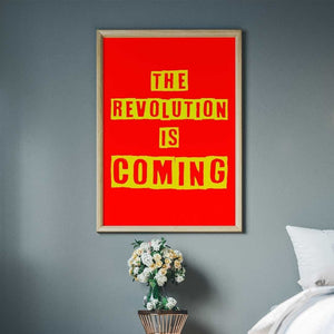 -Revolutions Coming- Wall Art Print-Famous Rebel