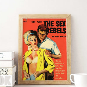 -Sex Rebel - Wall Art Print-Famous Rebel