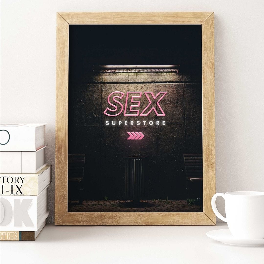 -Sex Sells - Wall Art Print-Famous Rebel