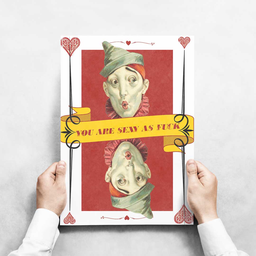 -Sexy As F - Wall Art Print-Famous Rebel