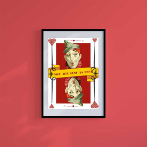 -Sexy As F - Wall Art Print-Famous Rebel
